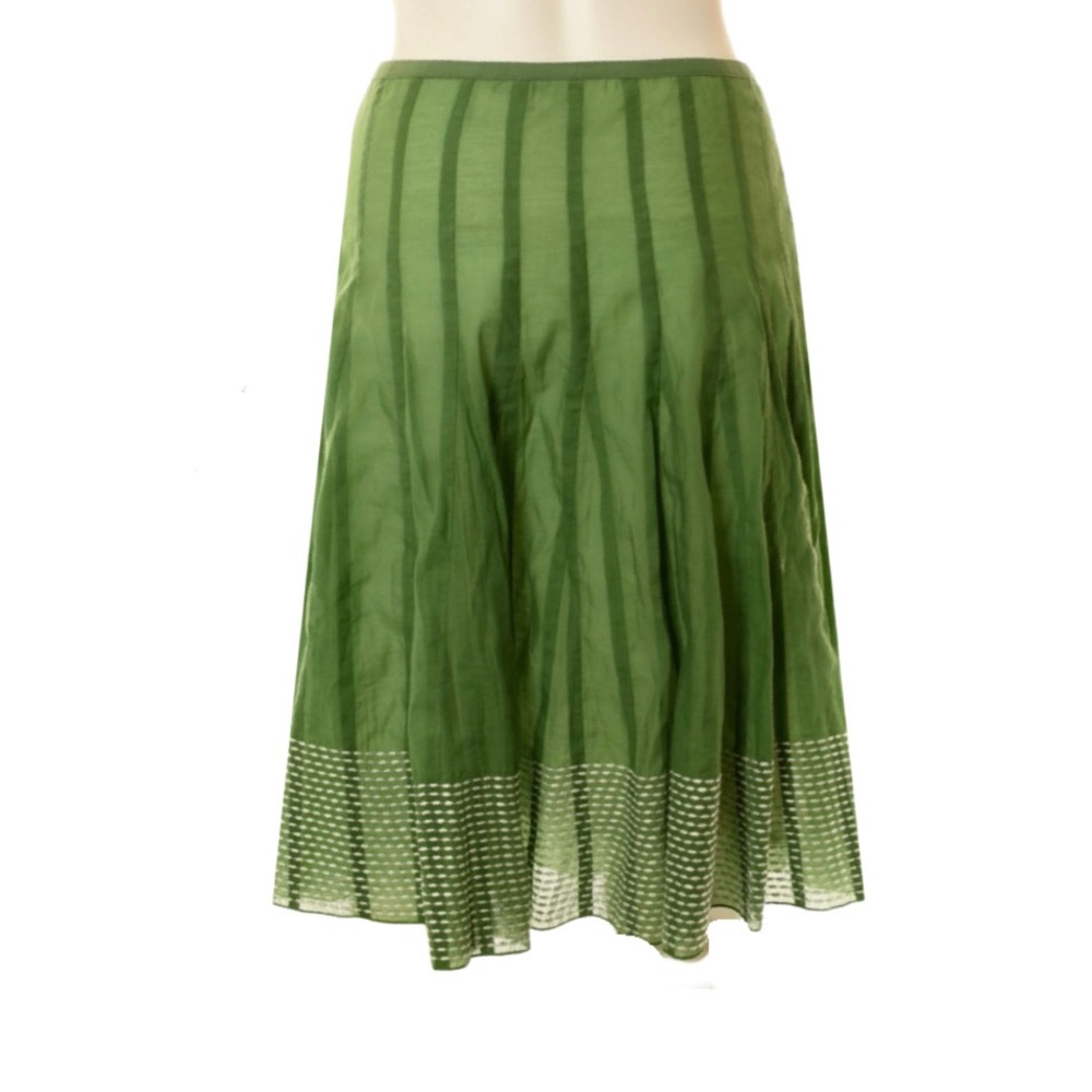 Anthropologie Green Skirt - Picture 2 of 12